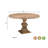 Josiane Round Solid Wood Dining Table