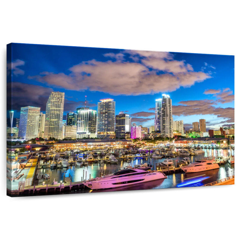 Kavia, centre-ville de Miami, Floride, H 16 po x l 24 po