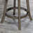 30" Bar Height X-Back Swivel Stool, Fabric Seat-157774749