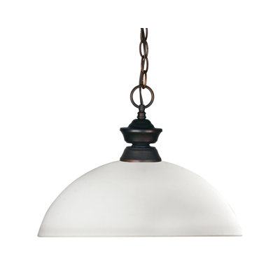 Chevelle 1 - Light Bronze Single Pendant