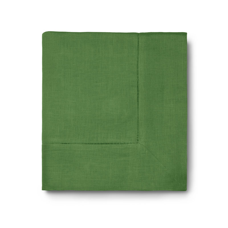 Festival Handmade Tablecloth, Emerald, 140" x 66"