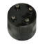 Jardinières texturées 6/8 ", noir brillant-306810527