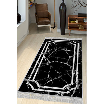 Luxury Hall Carpet - 100% Velvet Fabric, 3.3 x 9.8 ft | 100% Cotton Sole, Pile Height: 0.4 in, Total Height: 0.5 in | Antibacterial, Non-Slip, Machine Washable, 3D Digital Printing | Elegant Design for Home Décor
