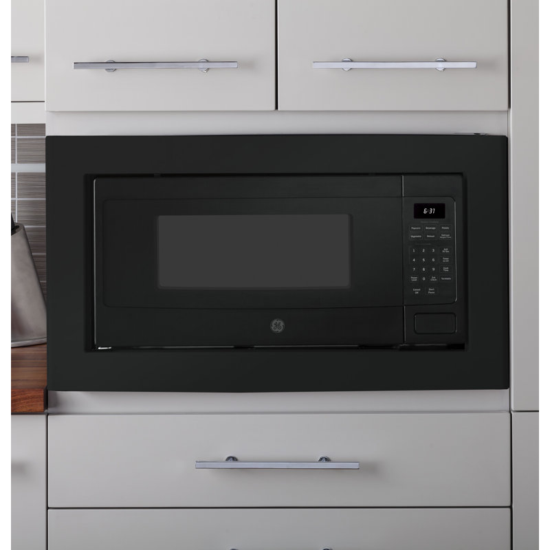 24" 1.1 cu. ft. Countertop Microwave, Black