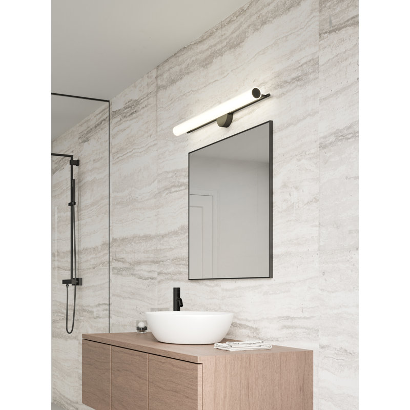 Gramercy 1 - Light LED Flush Mounted Sconce, 24.25" H x 4.5" W x 5.25" D