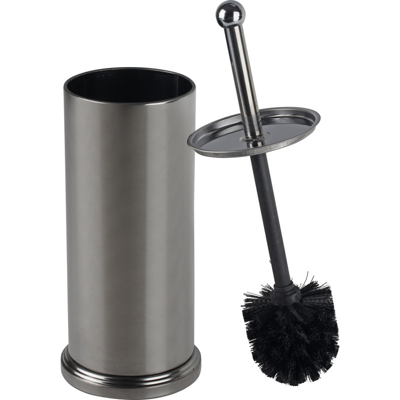 HomeItUSA Metal Toilet Brush Set