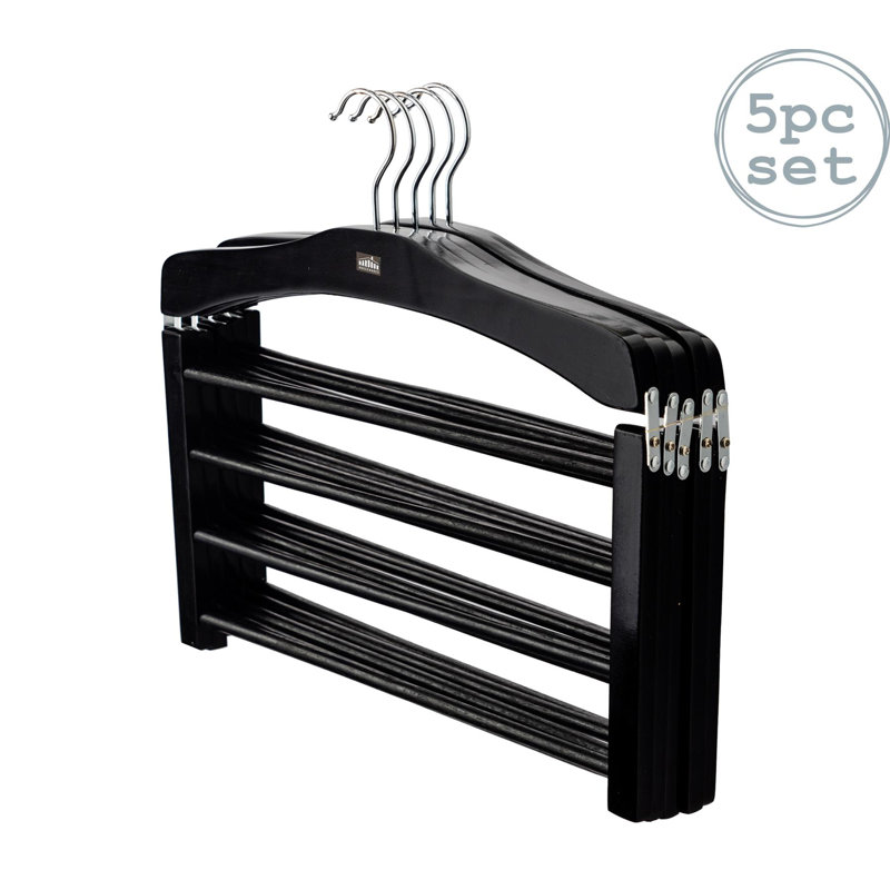 Wood Standard Hanger, Black