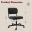 Chaise de coiffeuse avec dossier-1679064356