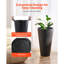 Ensemble de 2 pots à fleurs ronds de 24 po pour l'intérieur et l'extérieur