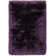 Plush Deep Pile Shaggy Purple Rug