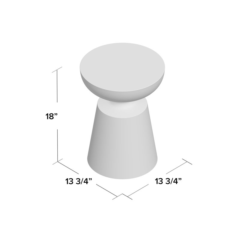 Cruz Outdoor Round Side Table