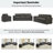 Comfortable Chenille Sofas, Modern Plush Design For Home