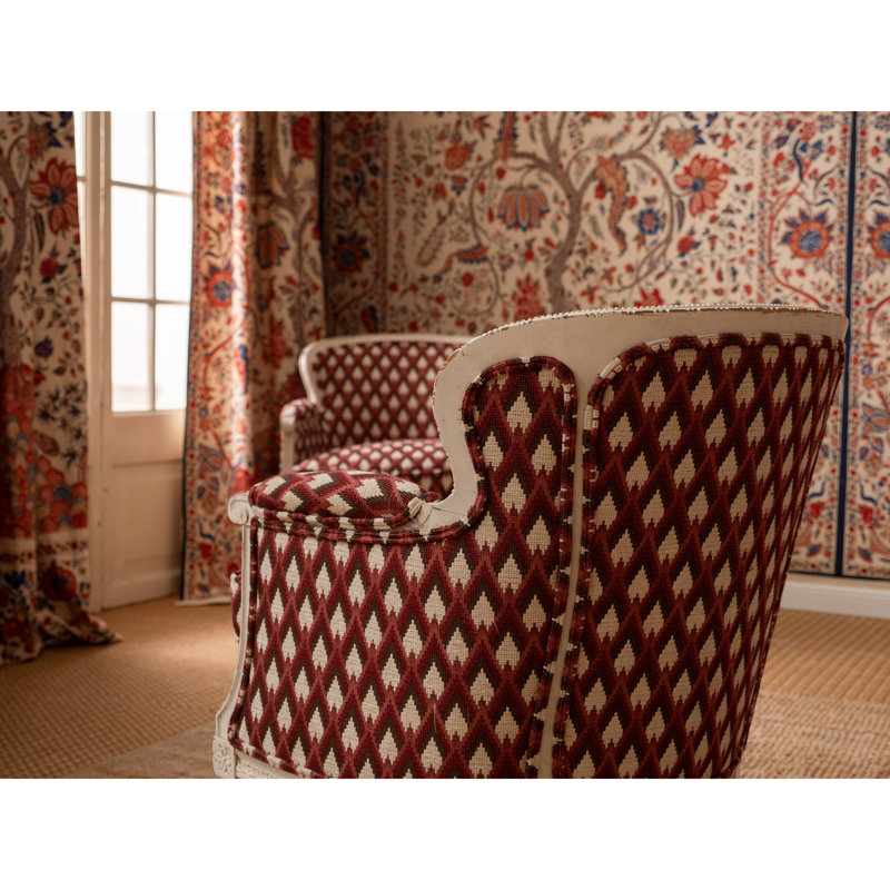 Lorenzo Castillo VII the Rectory Peruyes Performance Fabric, Chocolate