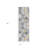 12' Rust And Gray Abstract Runner Rug