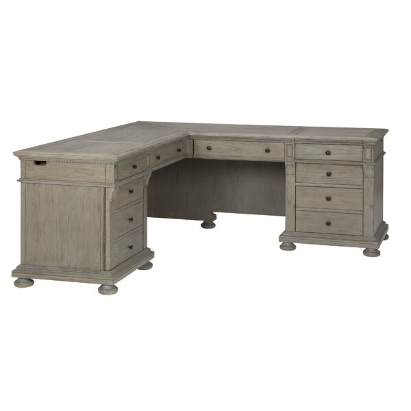 Hekman Louis Phillippe Executive L-Desk