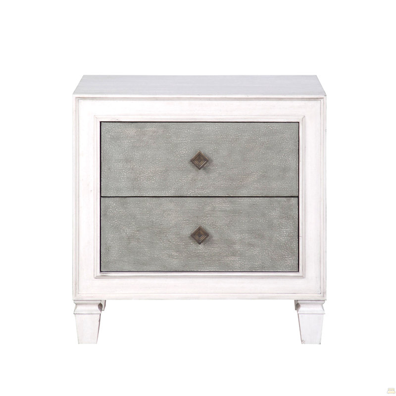 Nightstand With 2 Drawers
