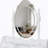 Vanity Desk Set With LED Light Mirror And Cushioned Stool For Bedroom-511025225