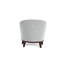 Fauteuil d'appoint en tonneau rembourré-209601956