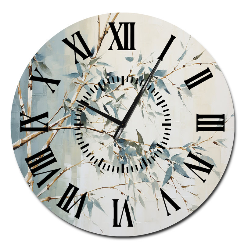 Horloge murale Green Zen Moment, Surdimensionné