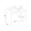 Bimossa Nova 117 cm PC Gaming Desk 117cm with Monitor Shelf, Modern Computer Desk for PC, Gaming & Home Office, Wooden Gaming Desk Table with Storage Shelves for Bedroom, Workstation Desk for Small Spaces-119014331