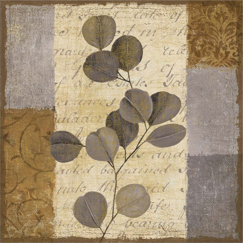 " Parchment II " Graphic Art Print, 24" H x 24" W x 1.5" D