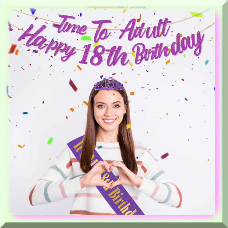 Diamond Sparkle 80th Birthday Confetti Set 3000 pcs