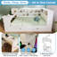 Multi-functional Daybed With Desk, Charging Ports & Storage, 90/135 X 190 Cm