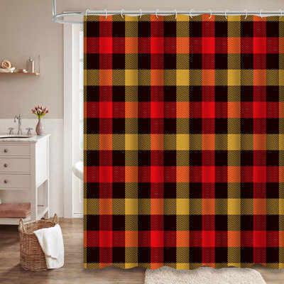Rideau de douche Tartan