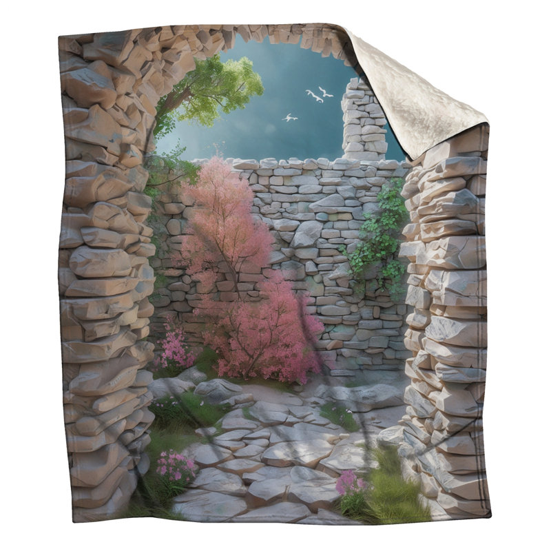 Couvertures de jardin Stone Archway, L 60 po x H 80 po