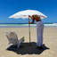 Sunnylife: Parasol de plage - Rio Sun Multi Stripe - Protection solaire UPF50