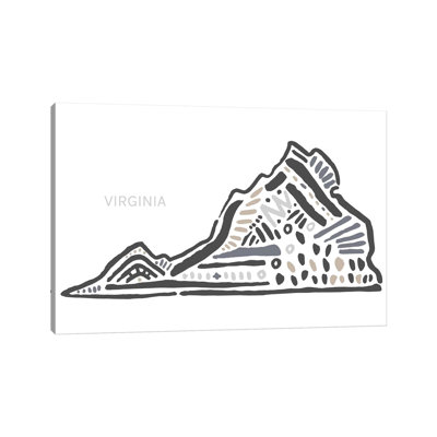 Virginia by Statement Goods - Wrapped Canvas Painting