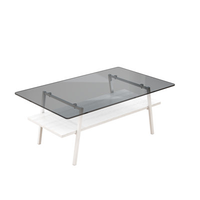 Glass Top End Table