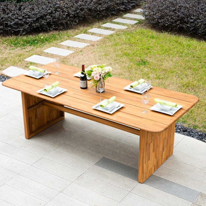 MIMO 220CM Solid Wood Outdoor Dining Table