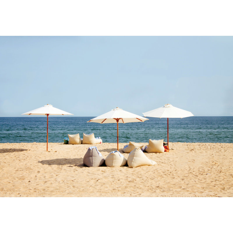 Three Umbrellas - Wrapped Canvas Art Prints, 51cm H x 76cm W x 3.8cm D