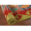 Tapis décoratif réversible en laine kilim oriental 4 x 6