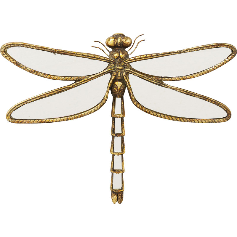 Wall Decoration Dragonfly Mirror 71, 27cm H x 35cm W x 4cm D