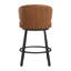 Tabourets de bar pivotants modernes avec structure en métal-778331673-778331686