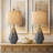 Modern Classic Bedside Bedside Lamp With Fabric Lampshade