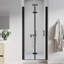 Porte de douche pliante en verre pivotante sans cadre de 34 à 35,25 po x H 72 po-115717541