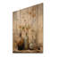 Zen Boho Pottery I - Boho Pottery sur impression de bois-102948796