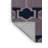 Machine Washable Trellis Gray Area Rug