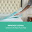 Surmatelas en gel bleu 2 po-1948318532