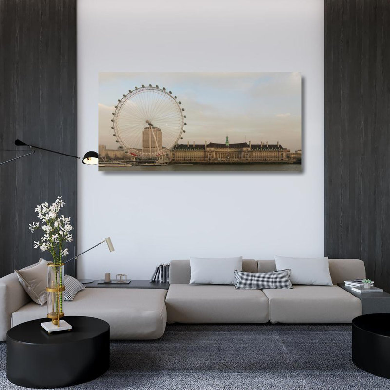 London Eye, Angleterre, H 23 po x l 48 po