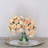 Faux Silk Peony Arrangement in Vase-1400285572