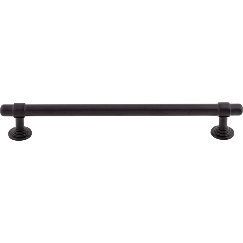 Ellis Bar Pull, Flat Black, 7 9/16" Center to Center