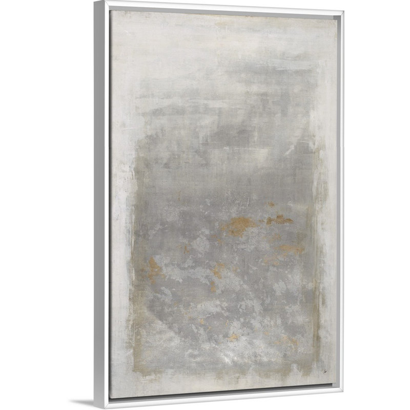 Illusive V - Print on Canvas, White Floater Framed, 50" H x 34" W x 1.75" D