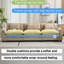 Ensemble de canapé modulaire 2 pièces, canapé-lit à assise profonde avec canapé surdimensionné de 120 po et causeuse de 86 po-1178687612-1190522401