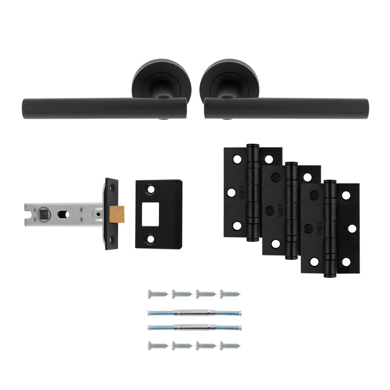 Faro Door Handle, Matte Black