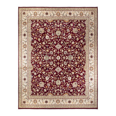 Classic One-of-a-Kind 12' 1" X 15' 5" Hand Knotted Area Rug