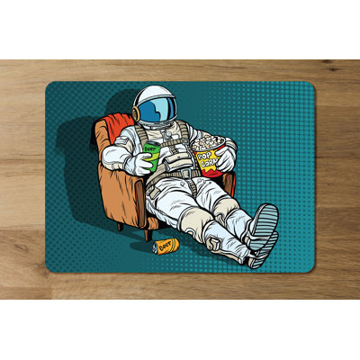 Dottye Wood No Pattern Rectangle Placemat